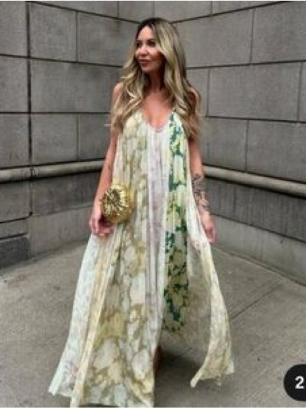 Zara ZW Floral Patchwork Maxi Dress - Small - NWT - Picture 2 of 14